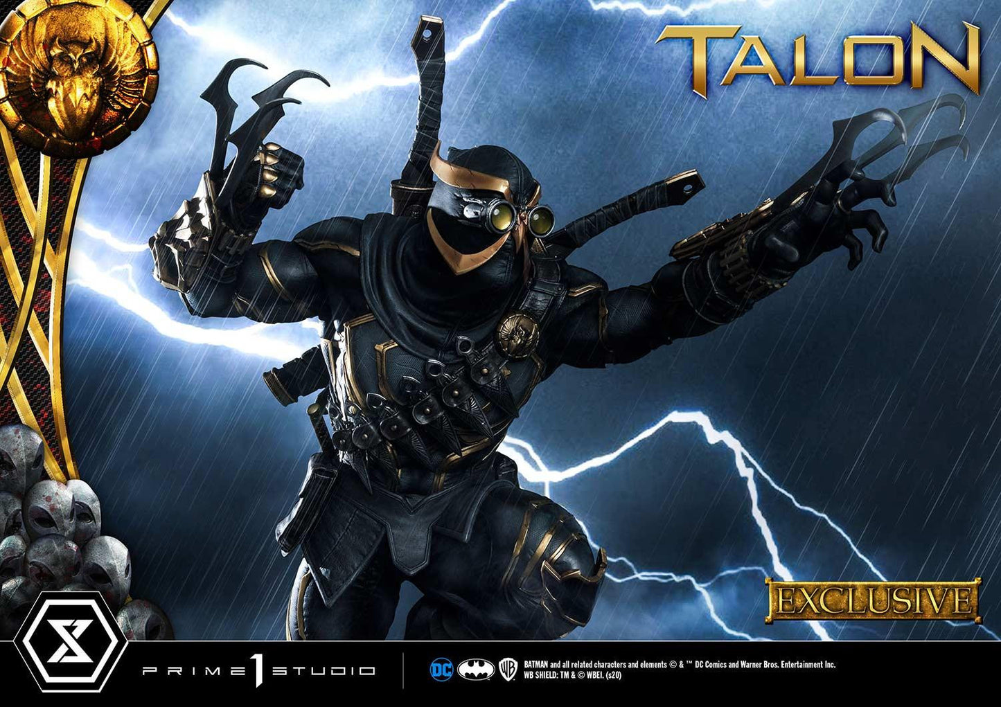PRIME 1 STUDIO DC COMIC THE COURT OF OWLS TALON 1/3 (EX BONUS VERSION) - MMDC-46EXS - Anotoys Collectibles