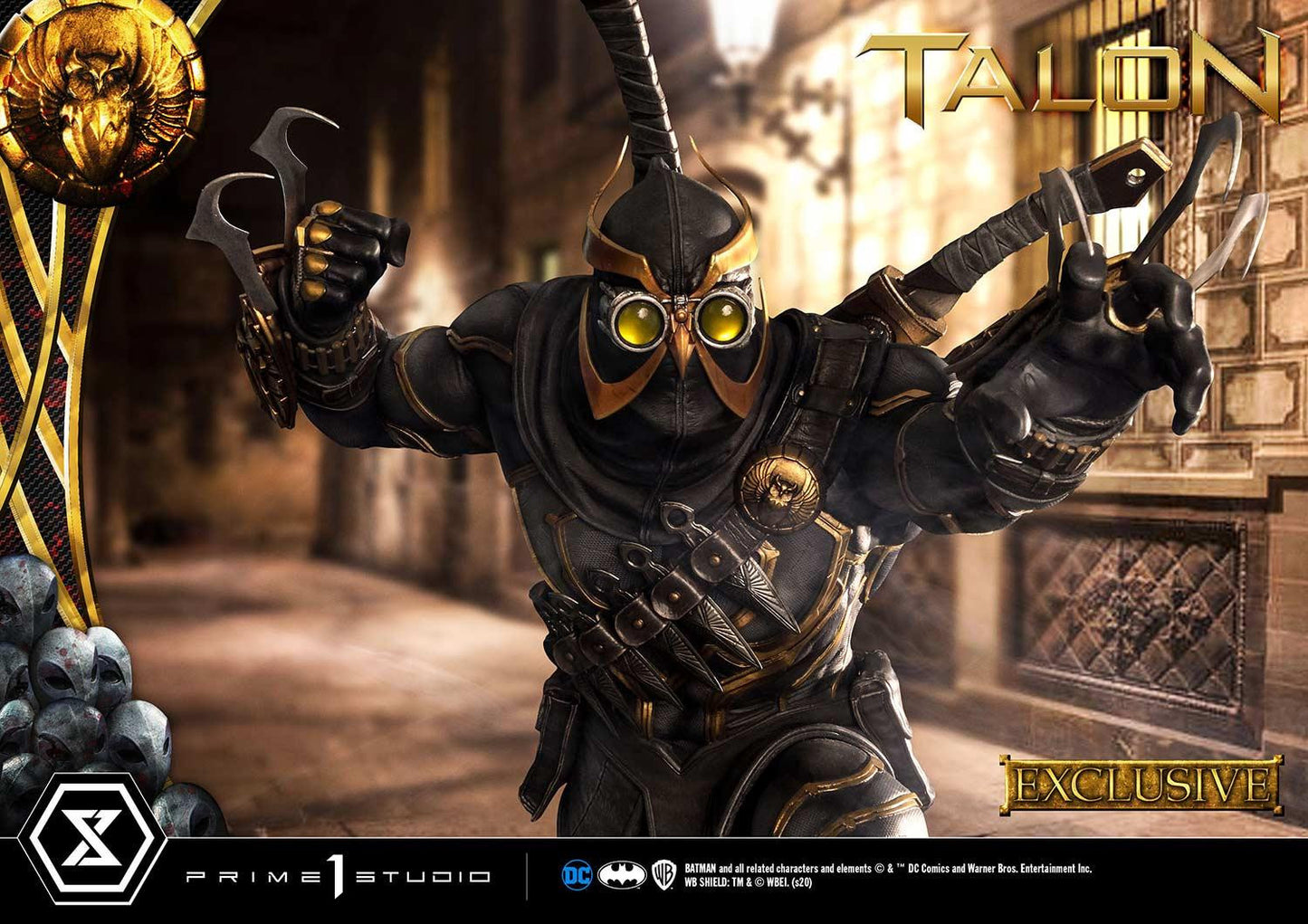 PRIME 1 STUDIO DC COMIC THE COURT OF OWLS TALON 1/3 (EX BONUS VERSION) - MMDC-46EXS - Anotoys Collectibles