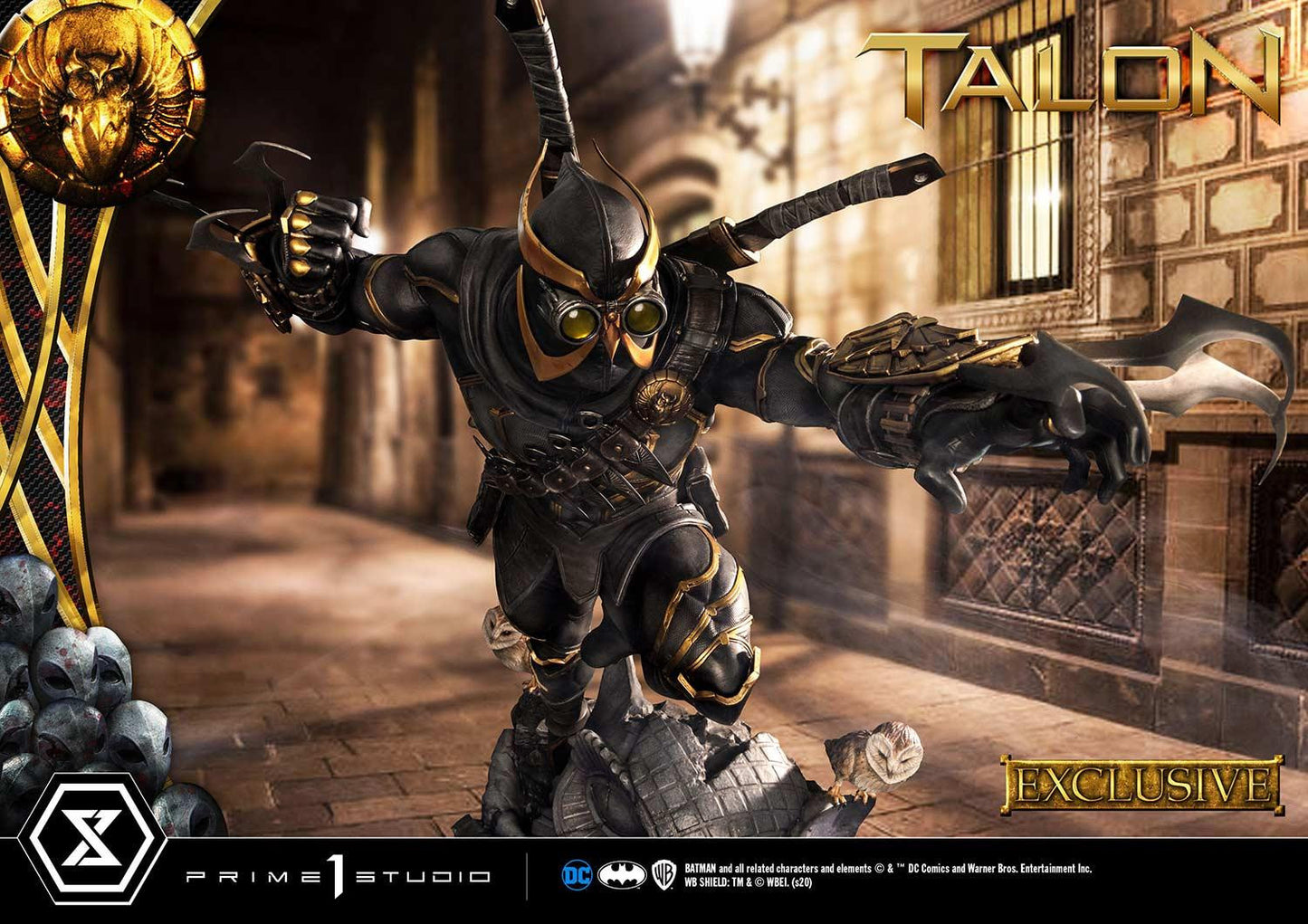 PRIME 1 STUDIO DC COMIC THE COURT OF OWLS TALON 1/3 (EX BONUS VERSION) - MMDC-46EXS - Anotoys Collectibles