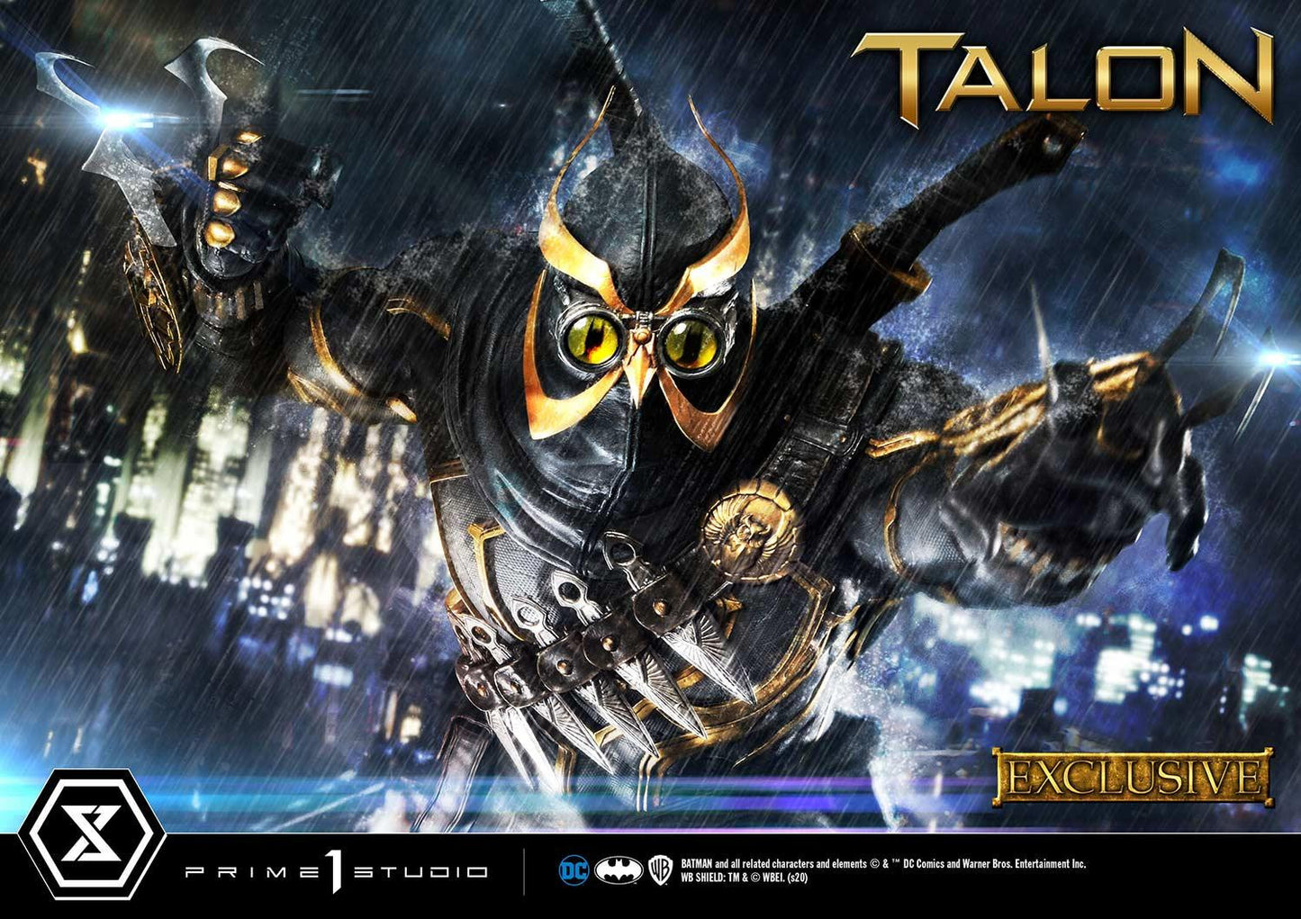 PRIME 1 STUDIO DC COMIC THE COURT OF OWLS TALON 1/3 (EX BONUS VERSION) - MMDC-46EXS - Anotoys Collectibles