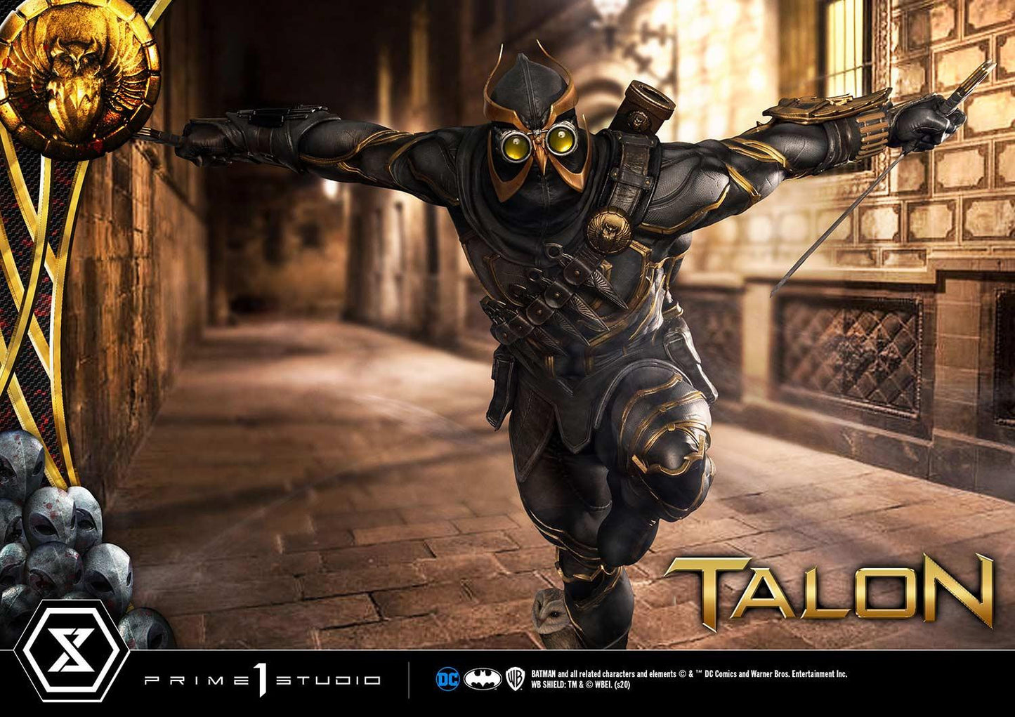 PRIME 1 STUDIO DC COMIC THE COURT OF OWLS TALON 1/3 (EX BONUS VERSION) - MMDC-46EXS - Anotoys Collectibles