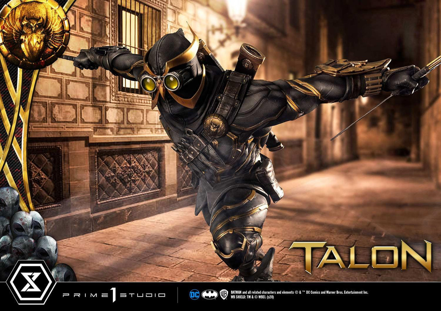 PRIME 1 STUDIO DC COMIC THE COURT OF OWLS TALON 1/3 (EX BONUS VERSION) - MMDC-46EXS - Anotoys Collectibles