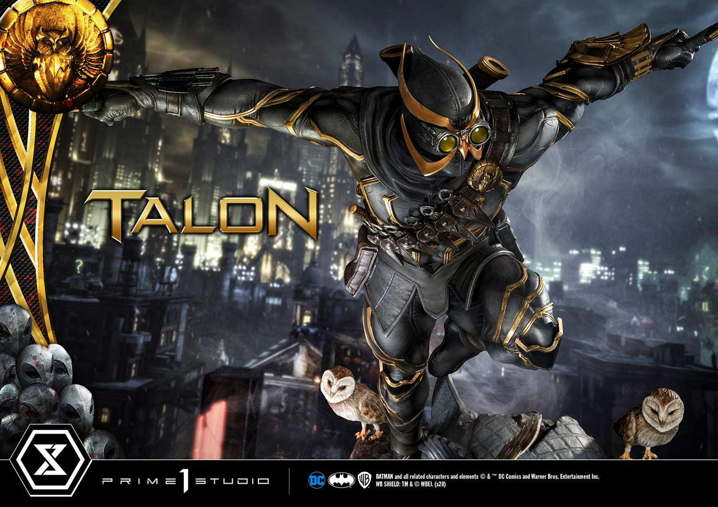 PRIME 1 STUDIO DC COMIC THE COURT OF OWLS TALON 1/3 (EX BONUS VERSION) - MMDC-46EXS - Anotoys Collectibles