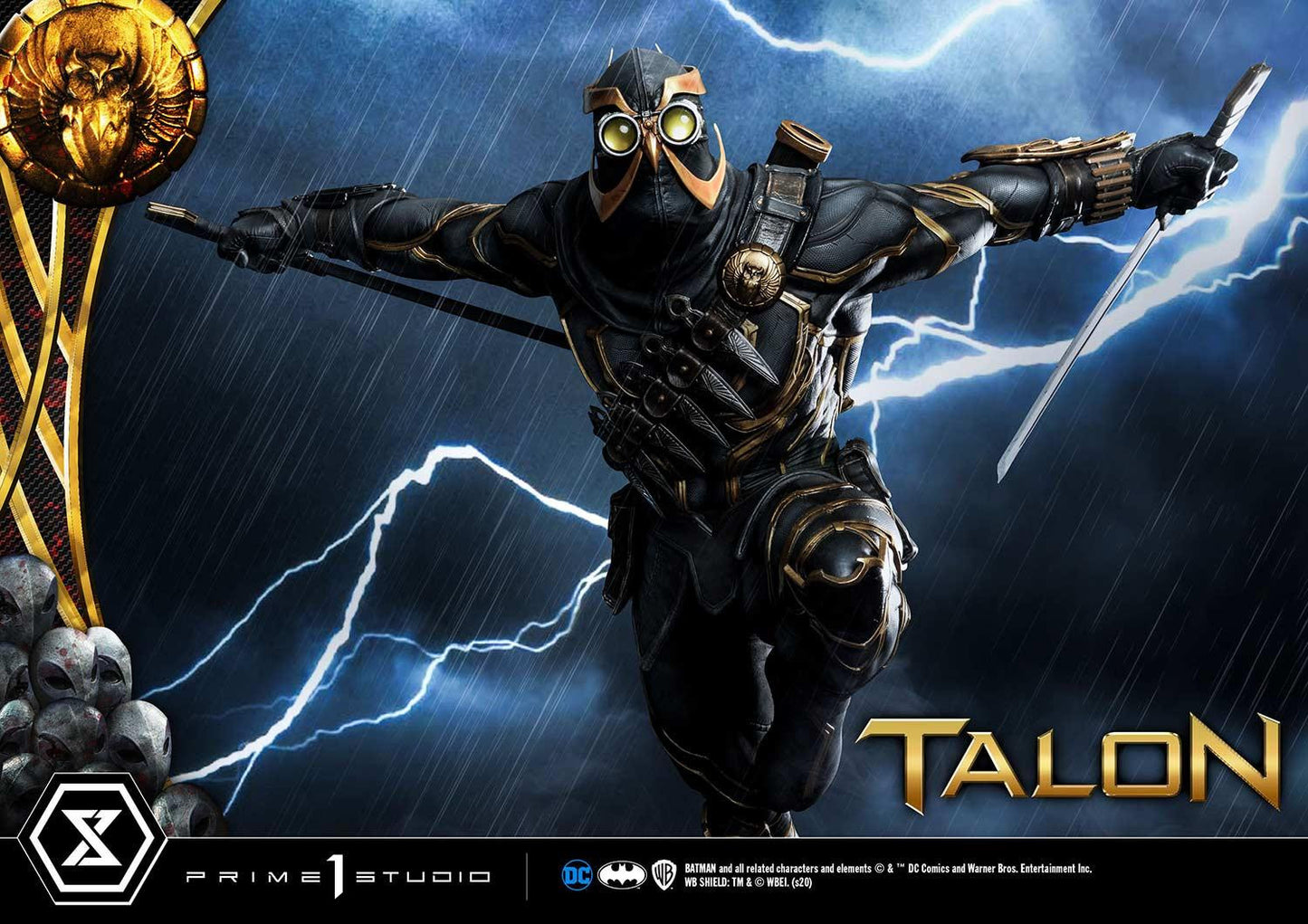 PRIME 1 STUDIO DC COMIC THE COURT OF OWLS TALON 1/3 (EX BONUS VERSION) - MMDC-46EXS - Anotoys Collectibles