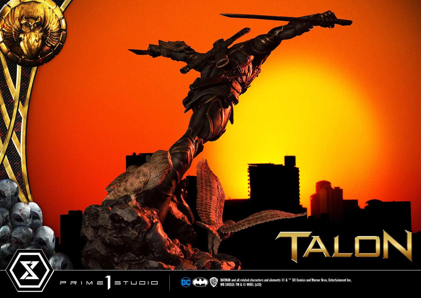 PRIME 1 STUDIO DC COMIC THE COURT OF OWLS TALON 1/3 (EX BONUS VERSION) - MMDC-46EXS - Anotoys Collectibles