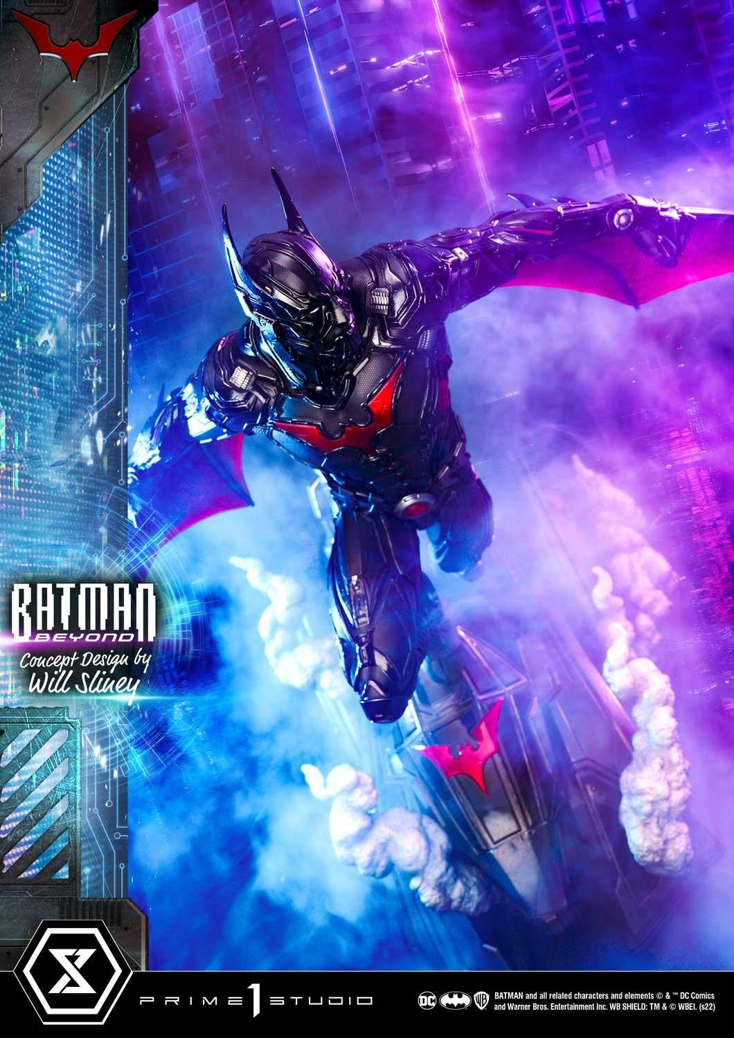 PRIME 1 STUDIO BATMAN (COMICS) BATMAN BEYOND (CONCEPT DESIGN BY WILL SLINEY) BONUS VERSION - MMDC-58S - Anotoys Collectibles