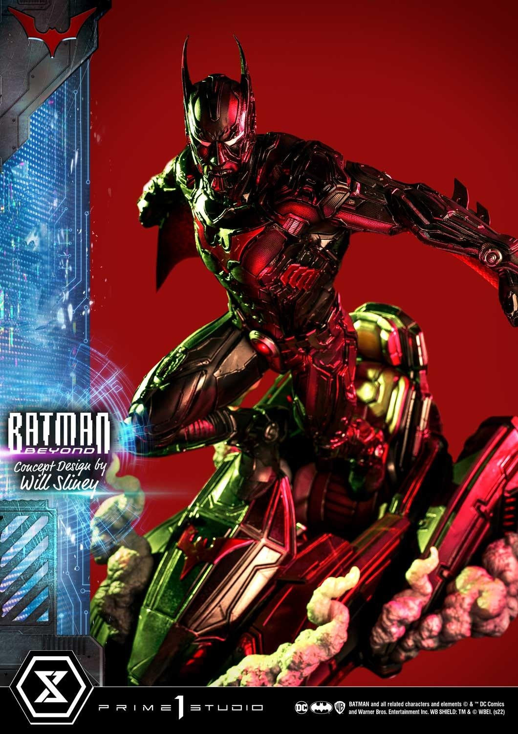 PRIME 1 STUDIO BATMAN (COMICS) BATMAN BEYOND (CONCEPT DESIGN BY WILL SLINEY) BONUS VERSION - MMDC-58S - Anotoys Collectibles