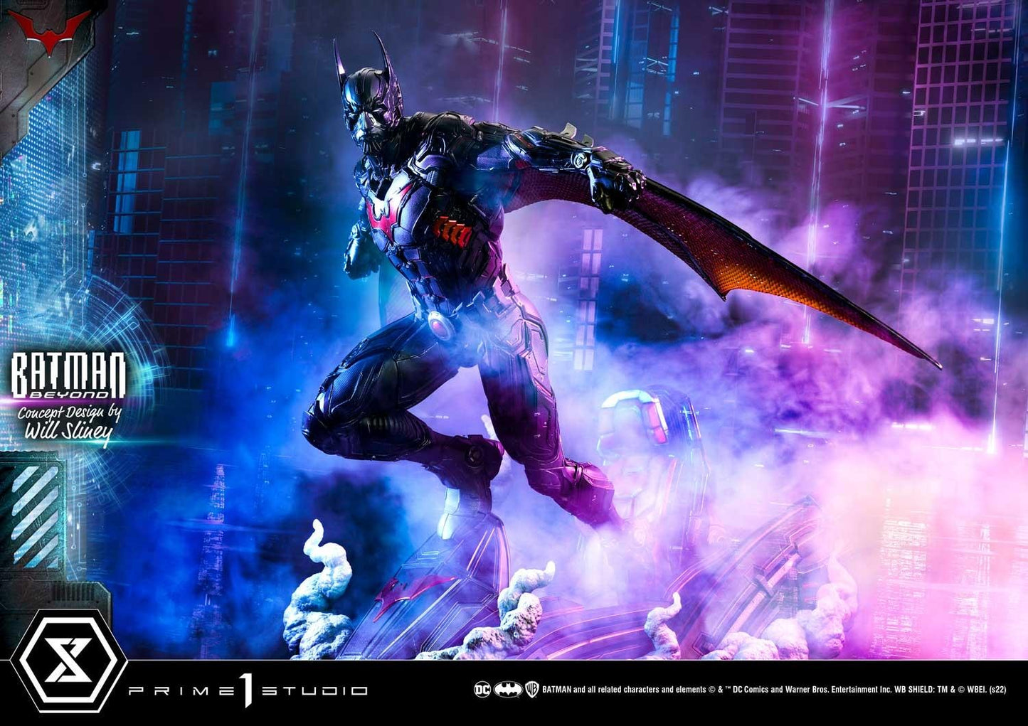 PRIME 1 STUDIO BATMAN (COMICS) BATMAN BEYOND (CONCEPT DESIGN BY WILL SLINEY) BONUS VERSION - MMDC-58S - Anotoys Collectibles