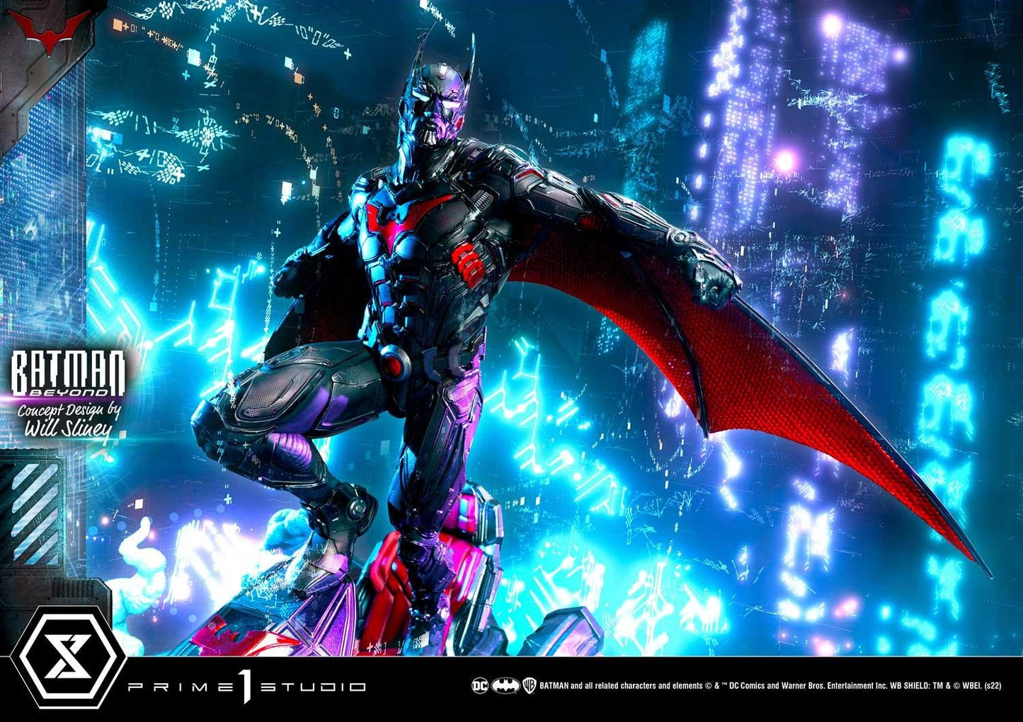 PRIME 1 STUDIO BATMAN (COMICS) BATMAN BEYOND (CONCEPT DESIGN BY WILL SLINEY) BONUS VERSION - MMDC-58S - Anotoys Collectibles