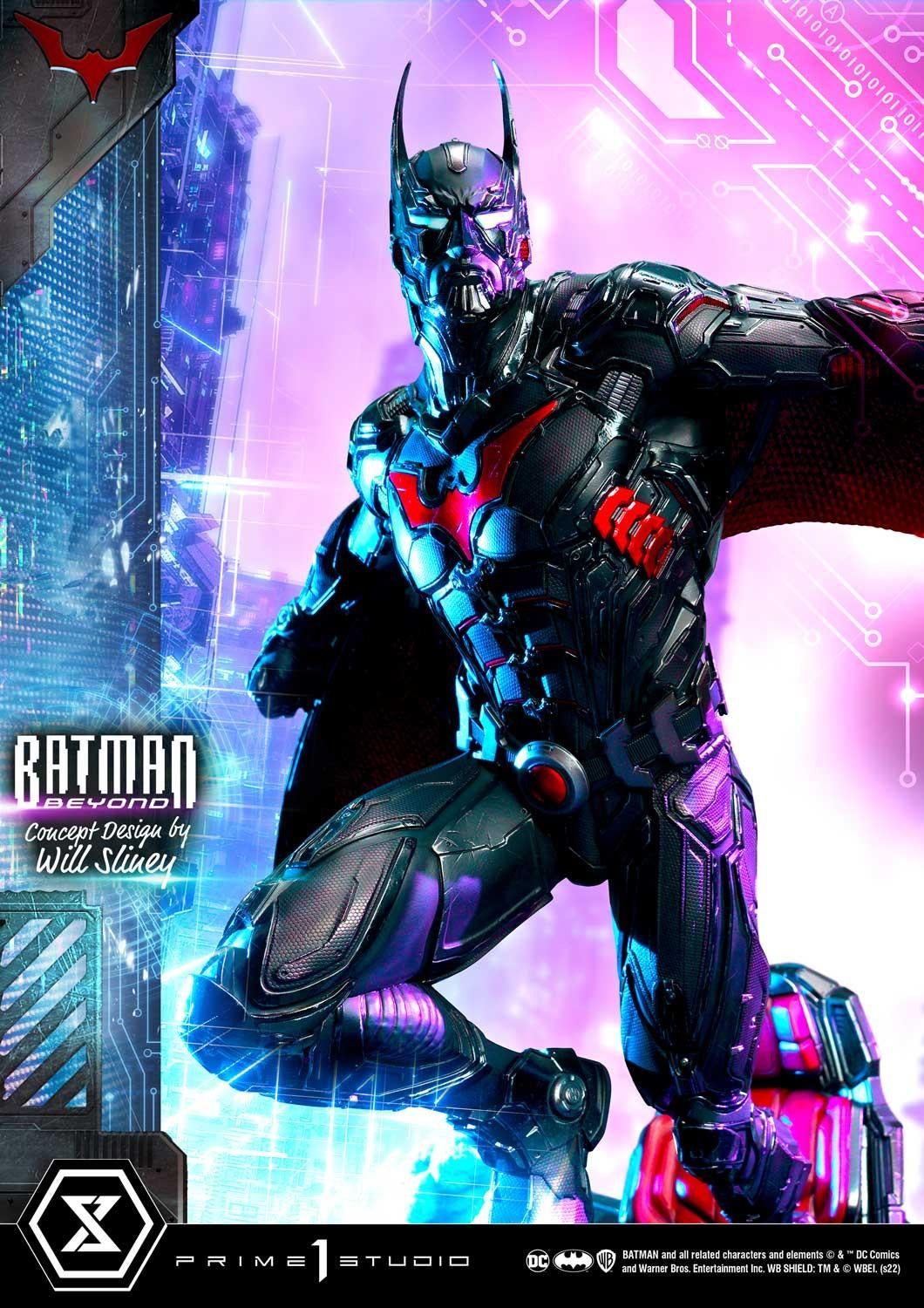 PRIME 1 STUDIO BATMAN (COMICS) BATMAN BEYOND (CONCEPT DESIGN BY WILL SLINEY) BONUS VERSION - MMDC-58S - Anotoys Collectibles