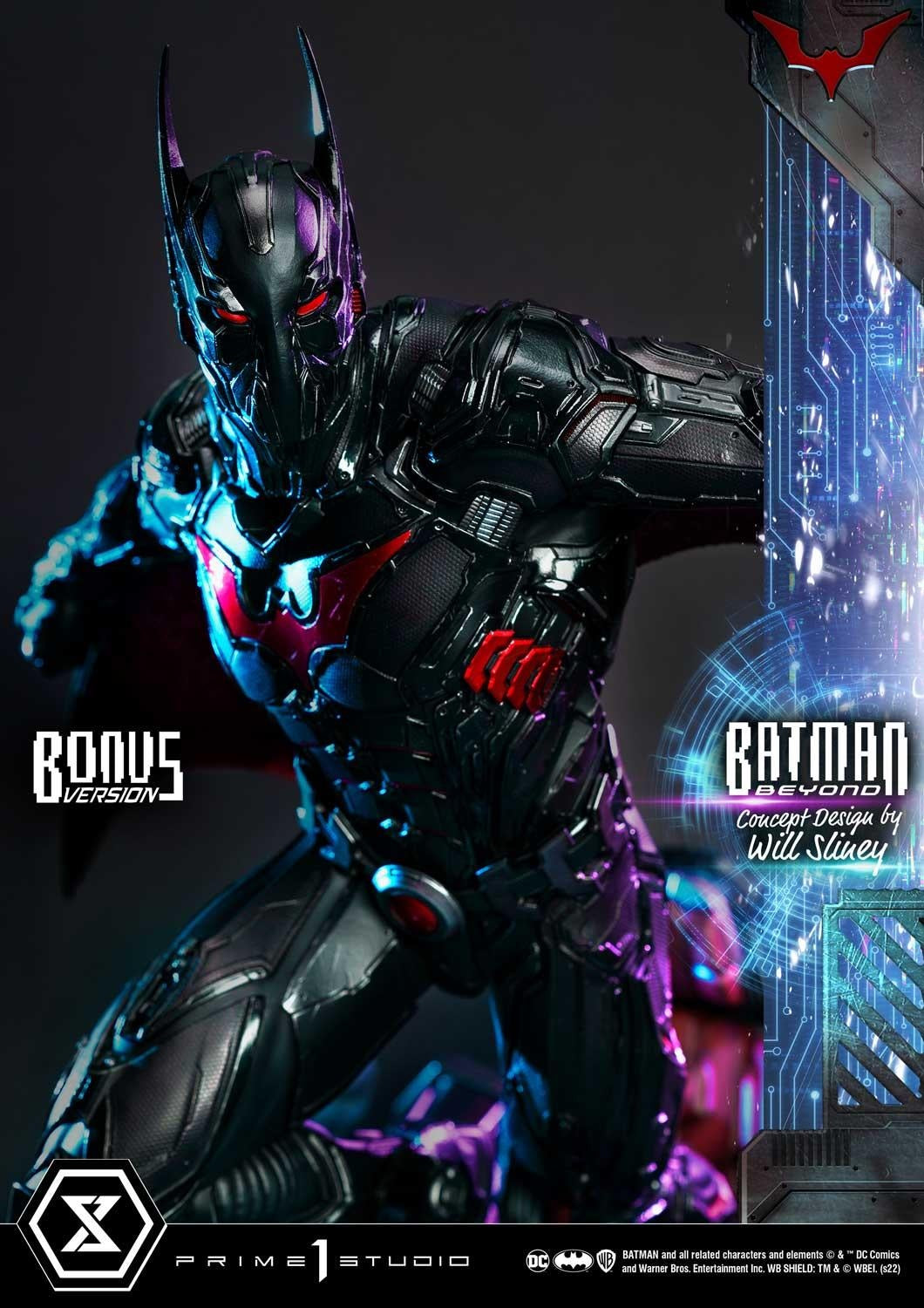 PRIME 1 STUDIO BATMAN (COMICS) BATMAN BEYOND (CONCEPT DESIGN BY WILL SLINEY) BONUS VERSION - MMDC-58S - Anotoys Collectibles