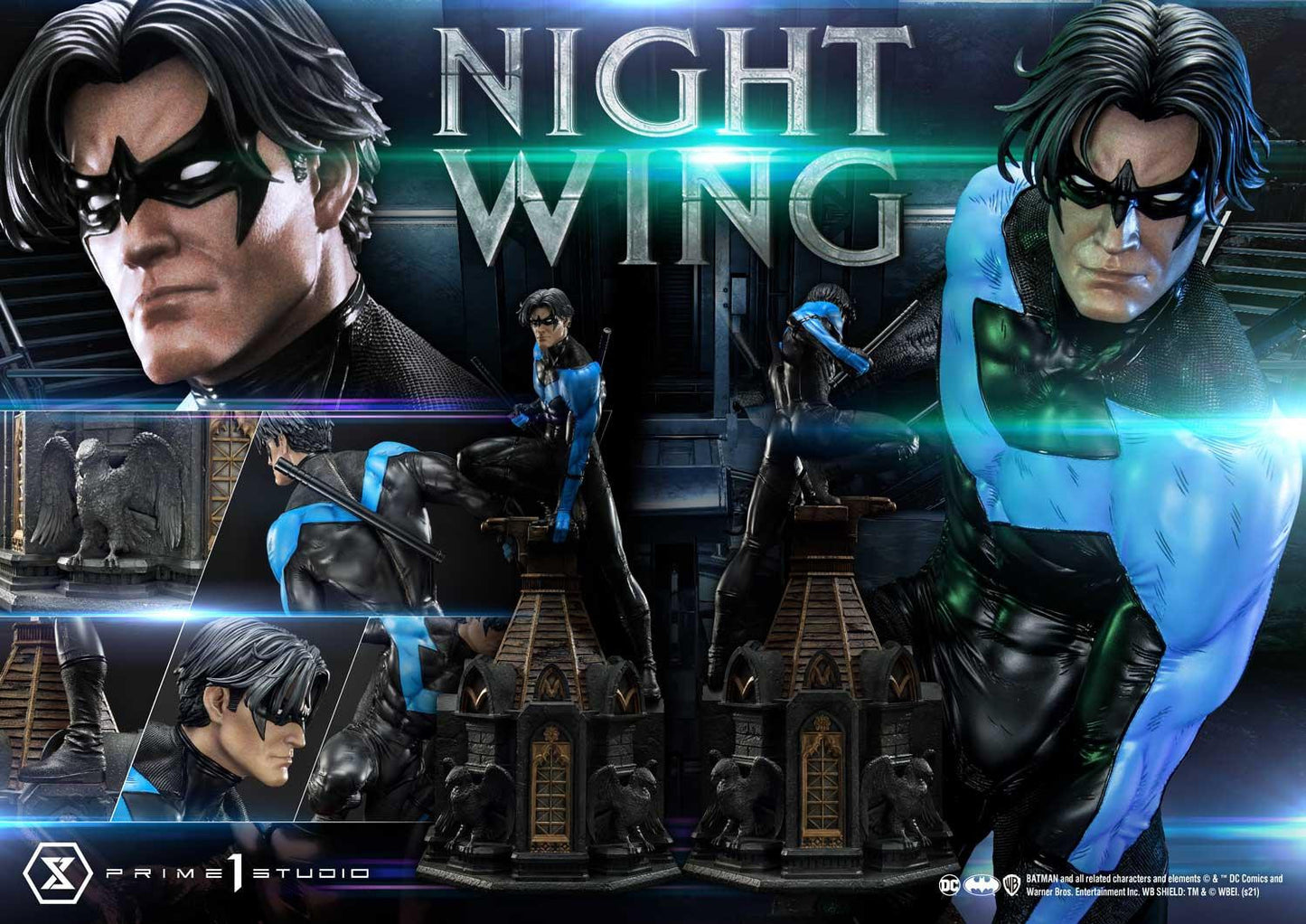 PRIME 1 STUDIO DC BATMAN HUSH COMICS NIGHTWING 1/3 MMDCBH-06 - Anotoys Collectibles