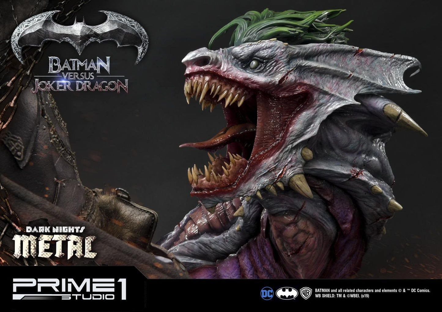 PRIME 1 STUDIO BATMAN VS. JOKER DRAGON 1/3 MMDCMT-02 - Anotoys Collectibles