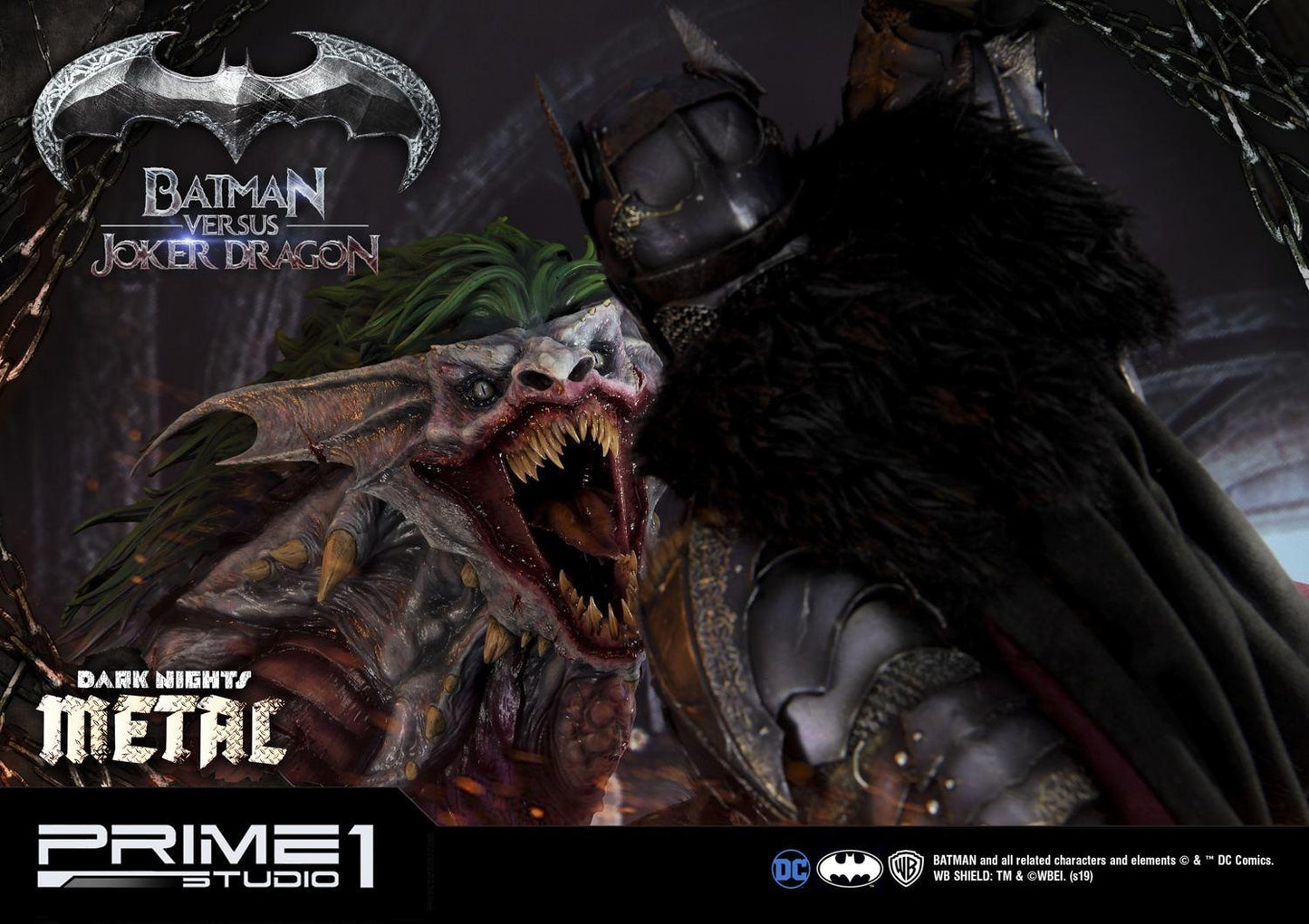 PRIME 1 STUDIO BATMAN VS. JOKER DRAGON 1/3 MMDCMT-02 - Anotoys Collectibles