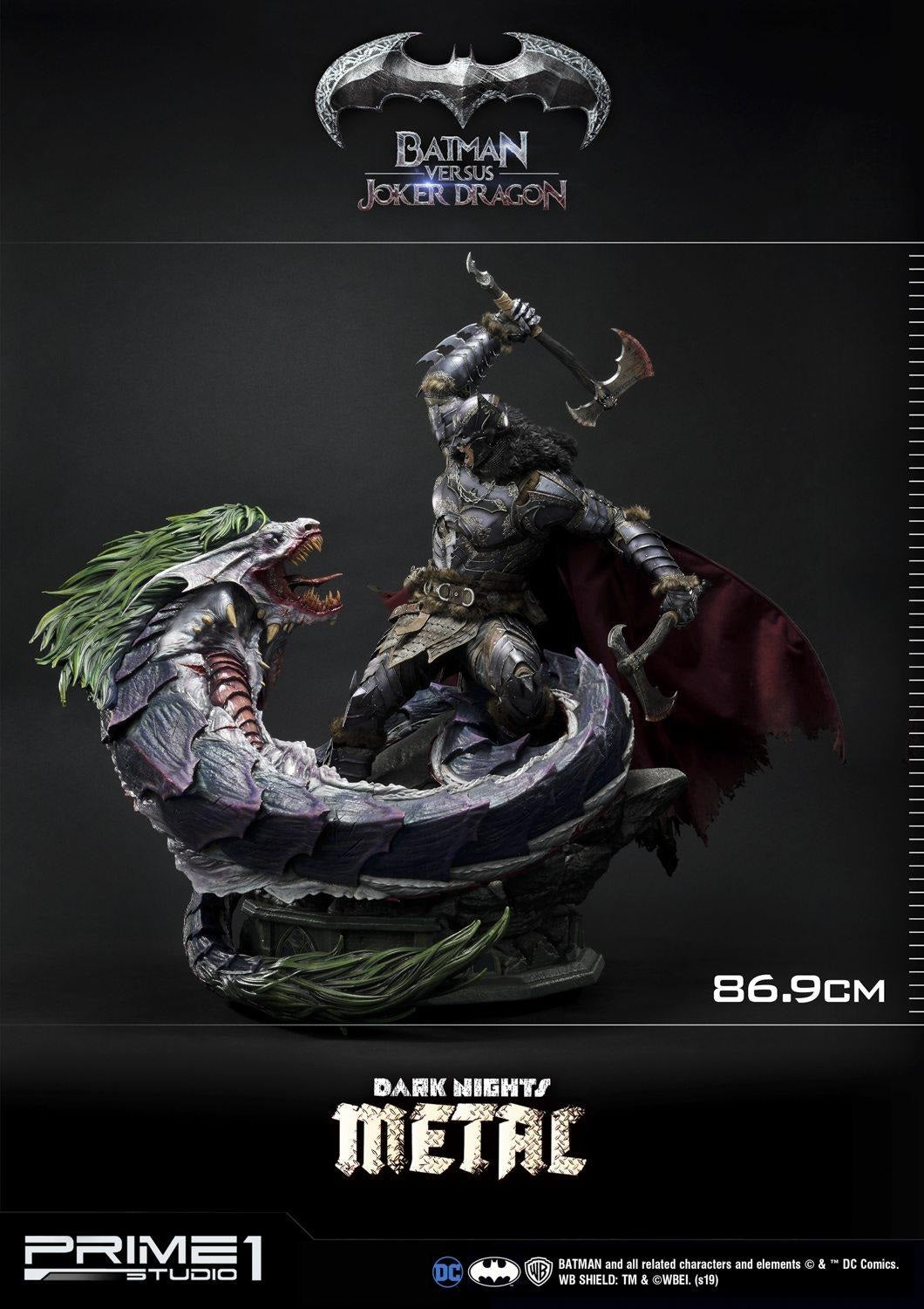 PRIME 1 STUDIO BATMAN VS. JOKER DRAGON 1/3 MMDCMT-02 - Anotoys Collectibles