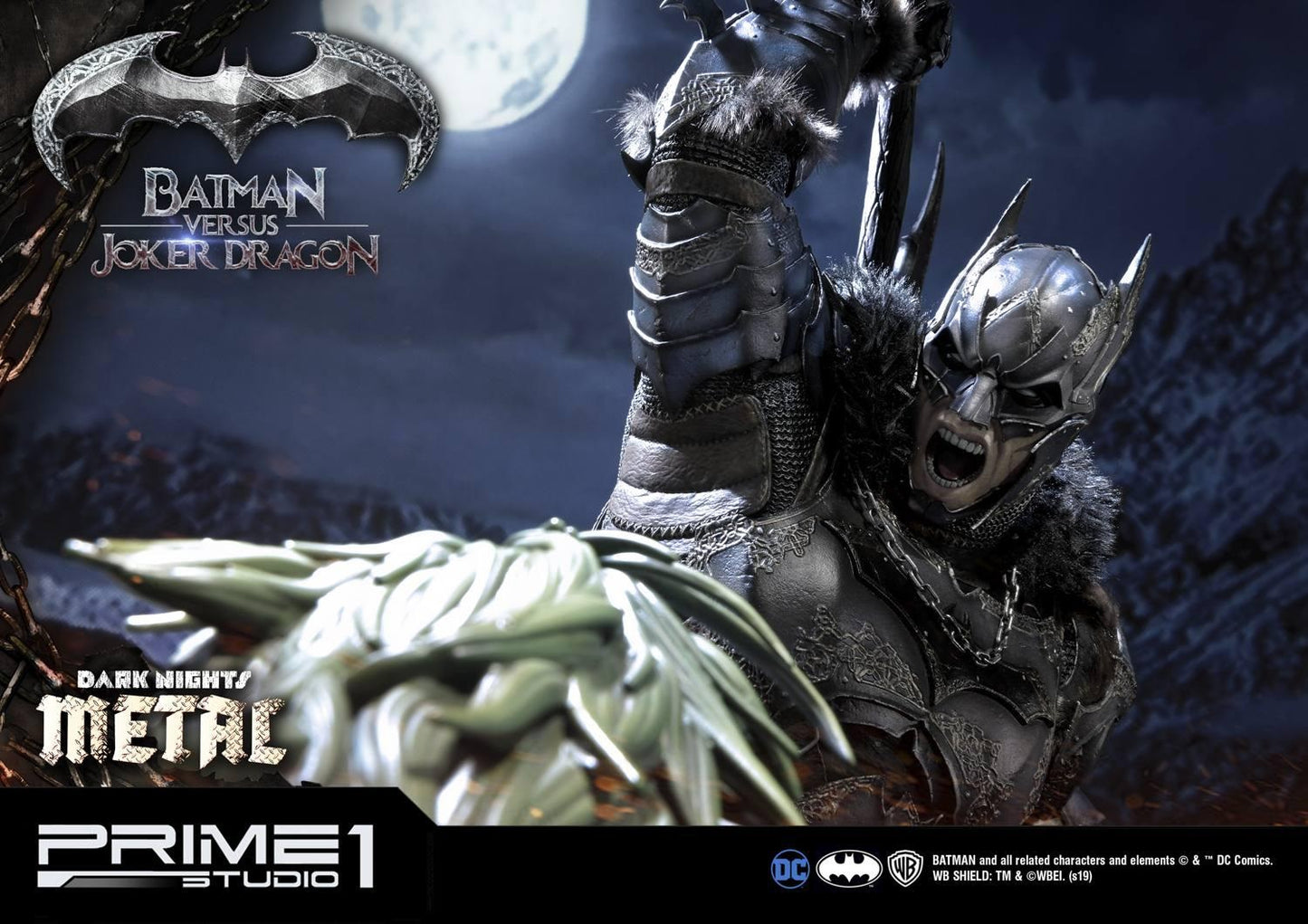 PRIME 1 STUDIO BATMAN VS. JOKER DRAGON 1/3 MMDCMT-02 - Anotoys Collectibles