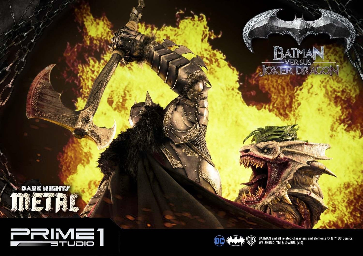 PRIME 1 STUDIO BATMAN VS. JOKER DRAGON 1/3 MMDCMT-02 - Anotoys Collectibles
