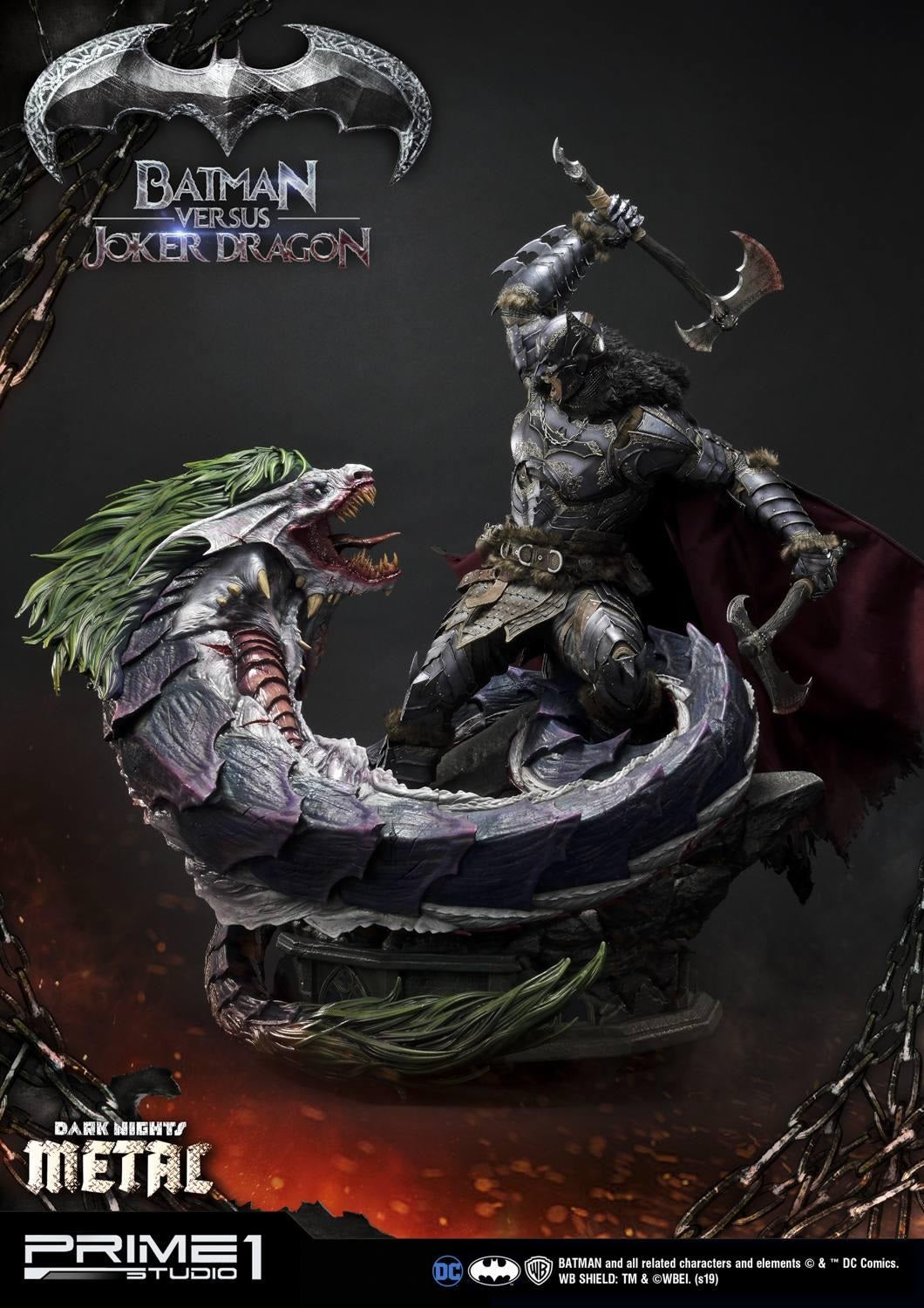 PRIME 1 STUDIO BATMAN VS. JOKER DRAGON 1/3 MMDCMT-02 - Anotoys Collectibles