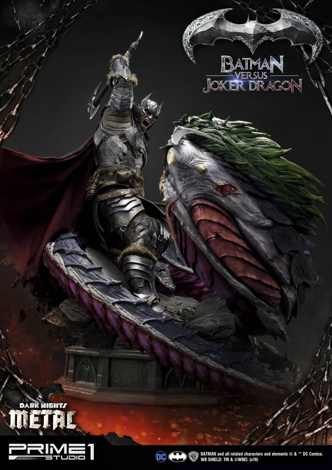 PRIME 1 STUDIO BATMAN VS. JOKER DRAGON 1/3 MMDCMT-02 - Anotoys Collectibles