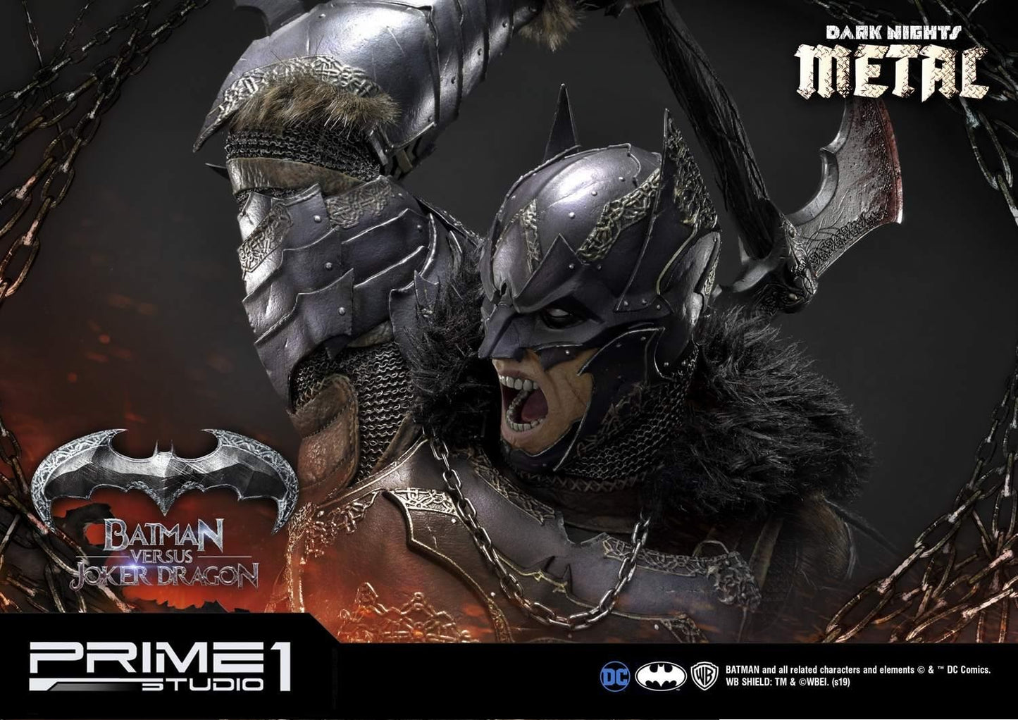 PRIME 1 STUDIO BATMAN VS. JOKER DRAGON 1/3 MMDCMT-02 - Anotoys Collectibles