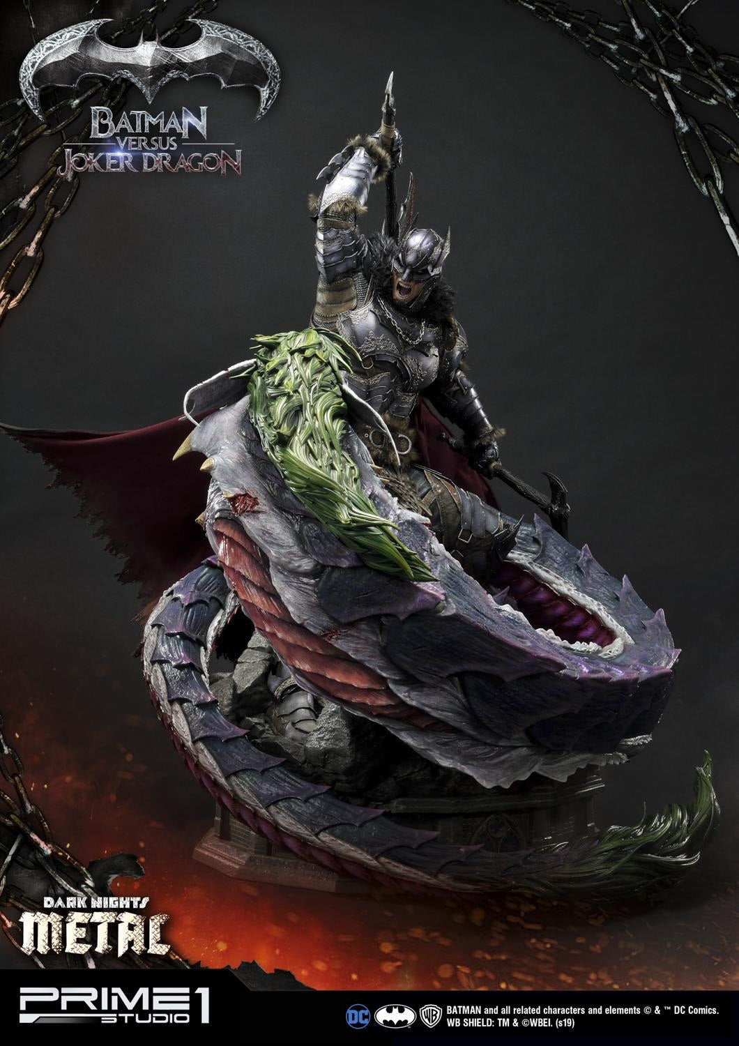 PRIME 1 STUDIO BATMAN VS. JOKER DRAGON 1/3 MMDCMT-02 - Anotoys Collectibles