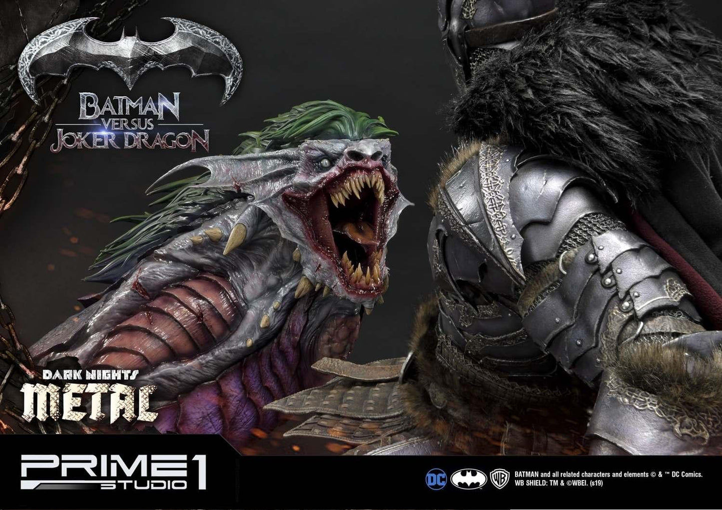 PRIME 1 STUDIO BATMAN VS. JOKER DRAGON 1/3 MMDCMT-02 - Anotoys Collectibles