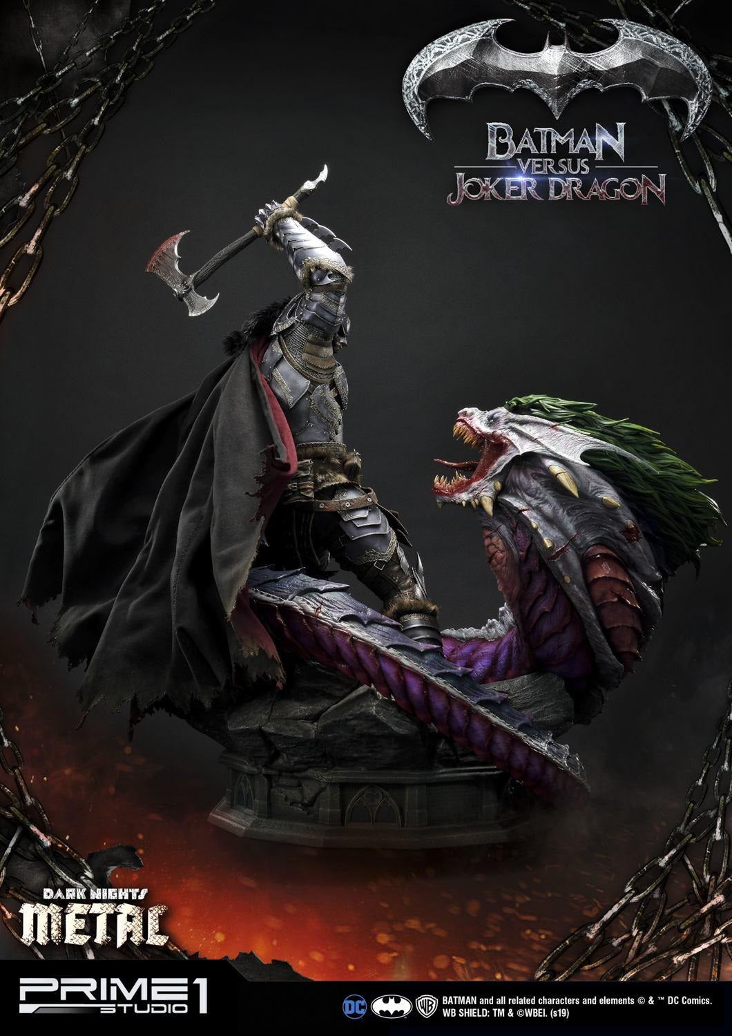 PRIME 1 STUDIO BATMAN VS. JOKER DRAGON 1/3 MMDCMT-02 - Anotoys Collectibles