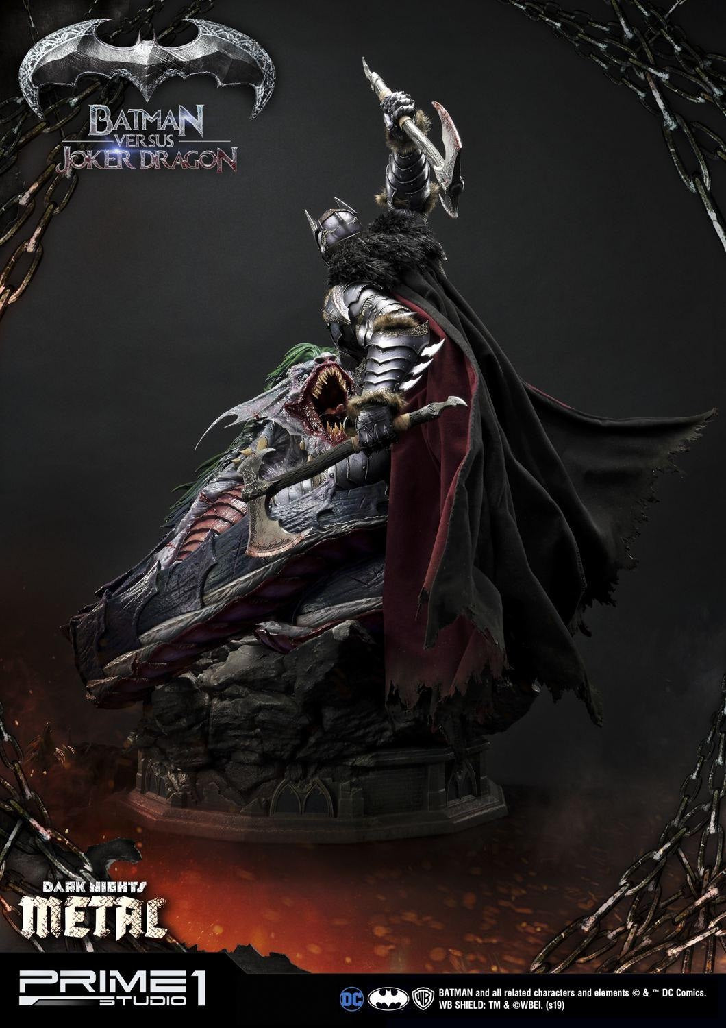 PRIME 1 STUDIO BATMAN VS. JOKER DRAGON 1/3 MMDCMT-02 - Anotoys Collectibles