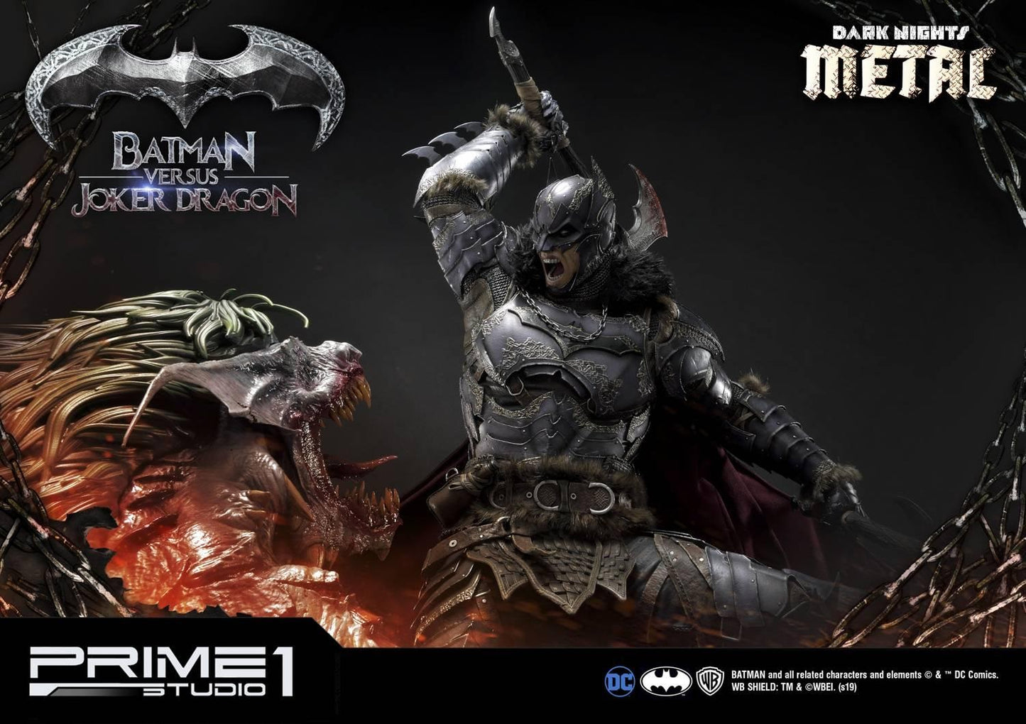 PRIME 1 STUDIO BATMAN VS. JOKER DRAGON 1/3 MMDCMT-02 - Anotoys Collectibles