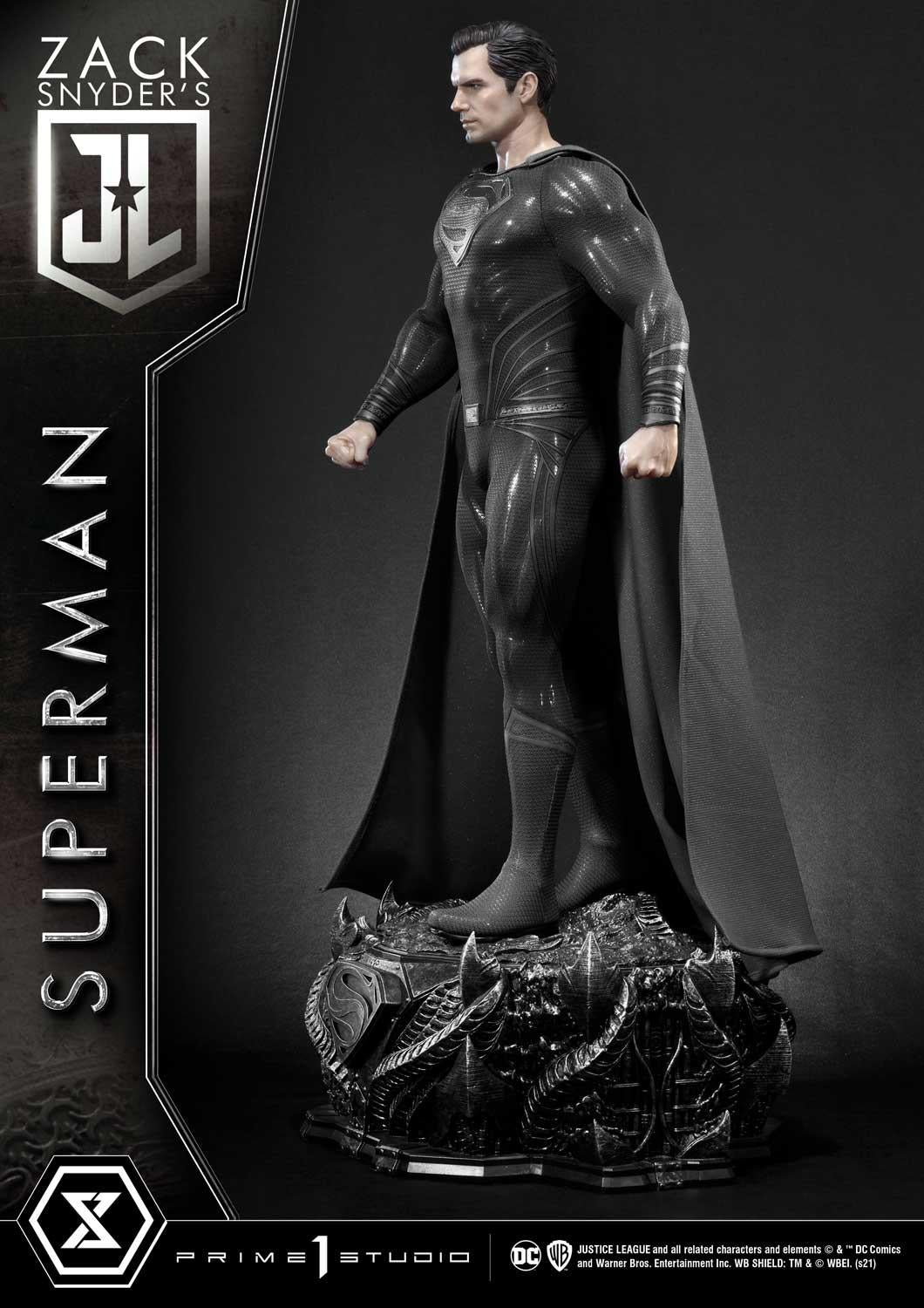 PRIME 1 STUDIOS ZACK SNYDER'S JUSTICE LEAGUE SUPERMAN - MMJL-06BL - Anotoys Collectibles