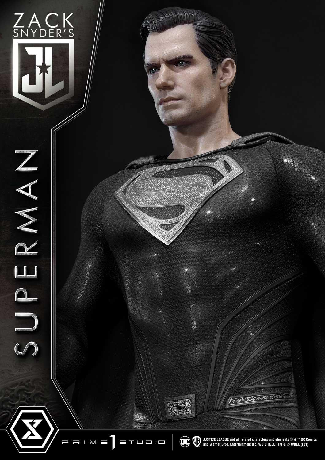 PRIME 1 STUDIOS ZACK SNYDER'S JUSTICE LEAGUE SUPERMAN - MMJL-06BL - Anotoys Collectibles