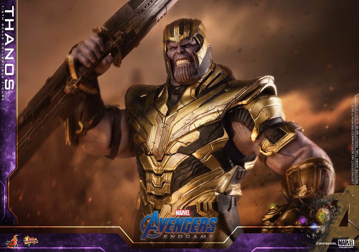 HOT TOYS MARVEL AVENGERS ENDGAME THANOS COLLECTIBLE FIGURE 1/6TH SCALE - MMS529 - Anotoys Collectibles