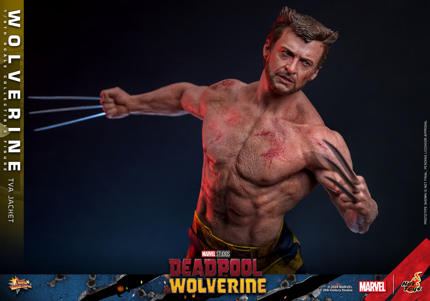 HOT TOYS MARVEL’S DEADPOOL & WOLVERINE - 1/6TH SCALE WOLVERINE (TVA JACKET VERSION) COLLECTIBLE FIGURE - MMS756 (PRE-ORDER) - Anotoys Collectibles
