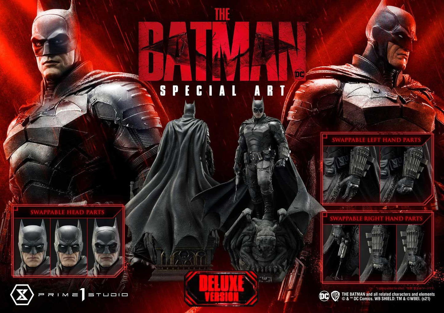 PRIME 1 STUDIO THE BATMAN SPECIAL ART EDITION (DX BONUS VERSION) MMTBM-01DXS - Anotoys Collectibles