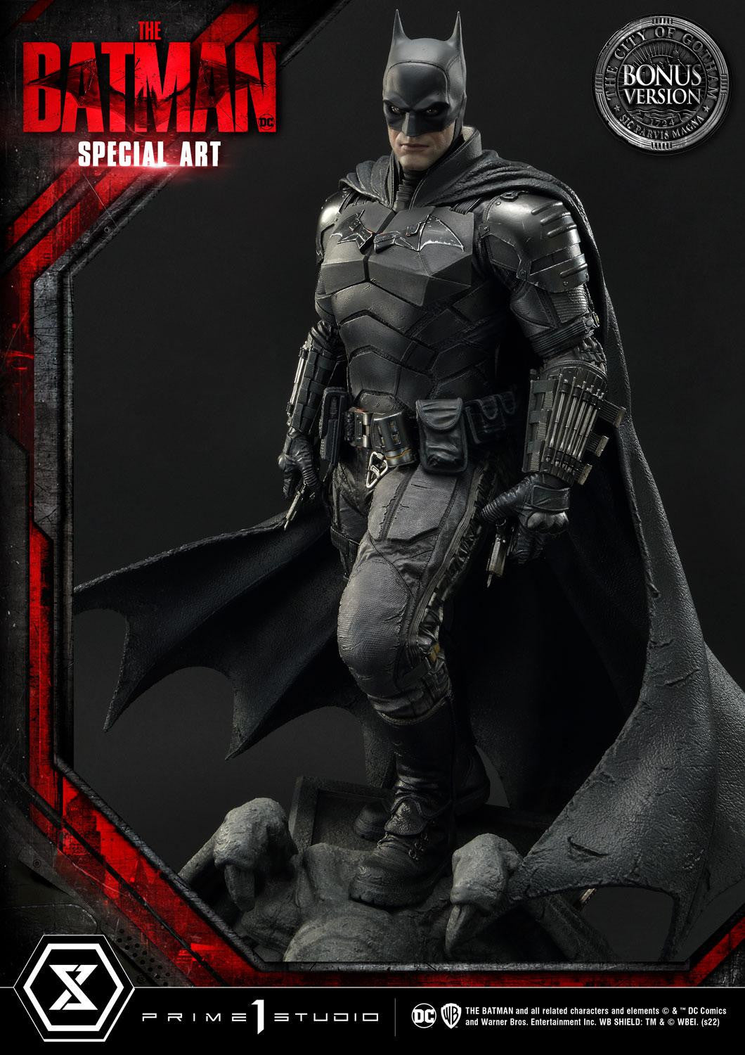 PRIME 1 STUDIO THE BATMAN SPECIAL ART EDITION (DX BONUS VERSION) MMTBM-01DXS - Anotoys Collectibles