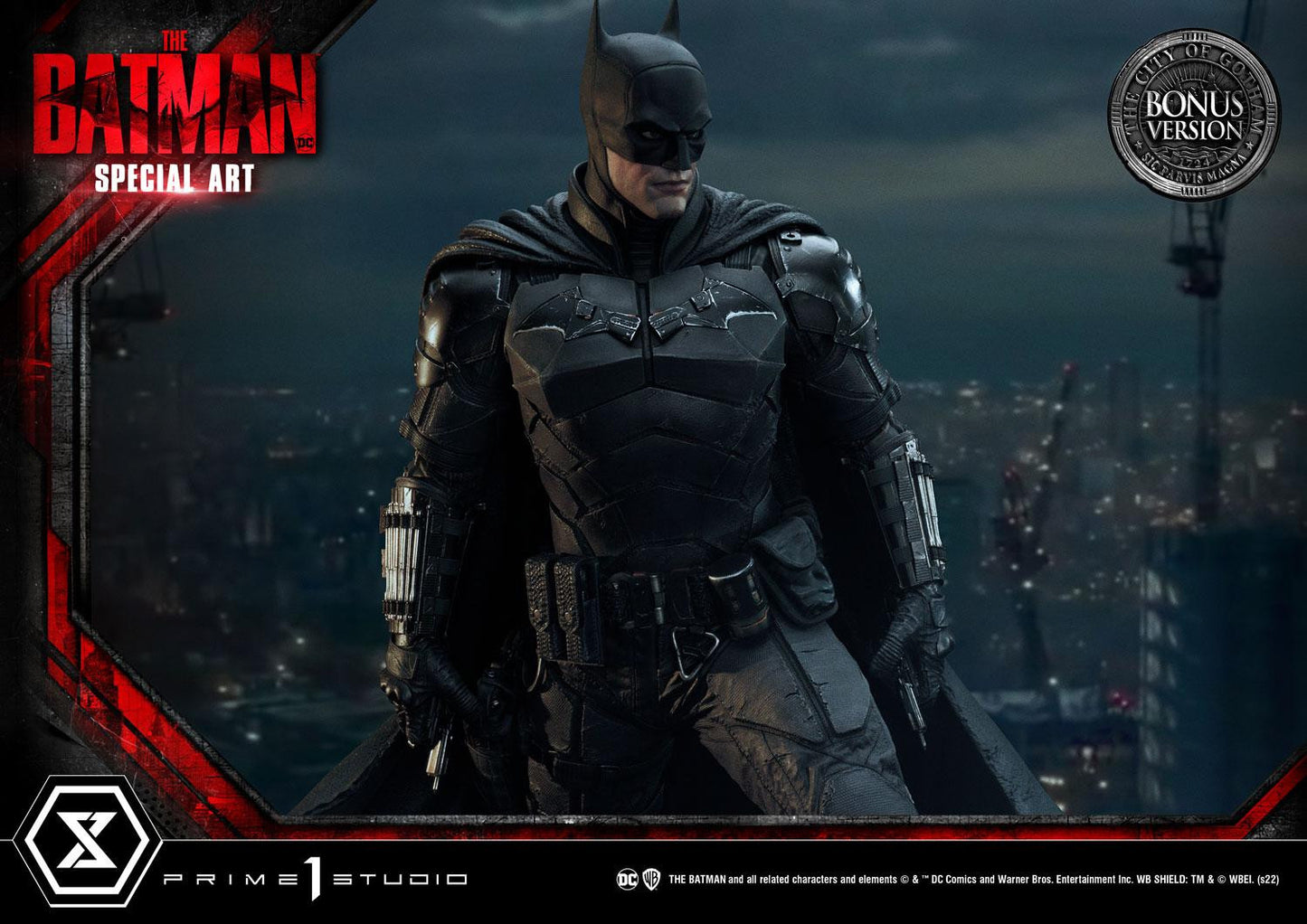 PRIME 1 STUDIO THE BATMAN SPECIAL ART EDITION (DX BONUS VERSION) MMTBM-01DXS - Anotoys Collectibles