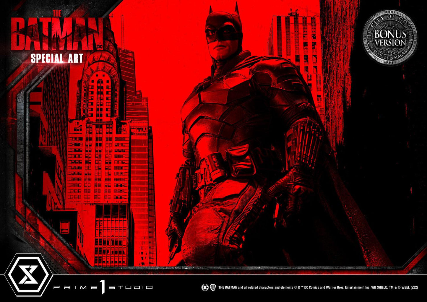 PRIME 1 STUDIO THE BATMAN SPECIAL ART EDITION (DX BONUS VERSION) MMTBM-01DXS - Anotoys Collectibles