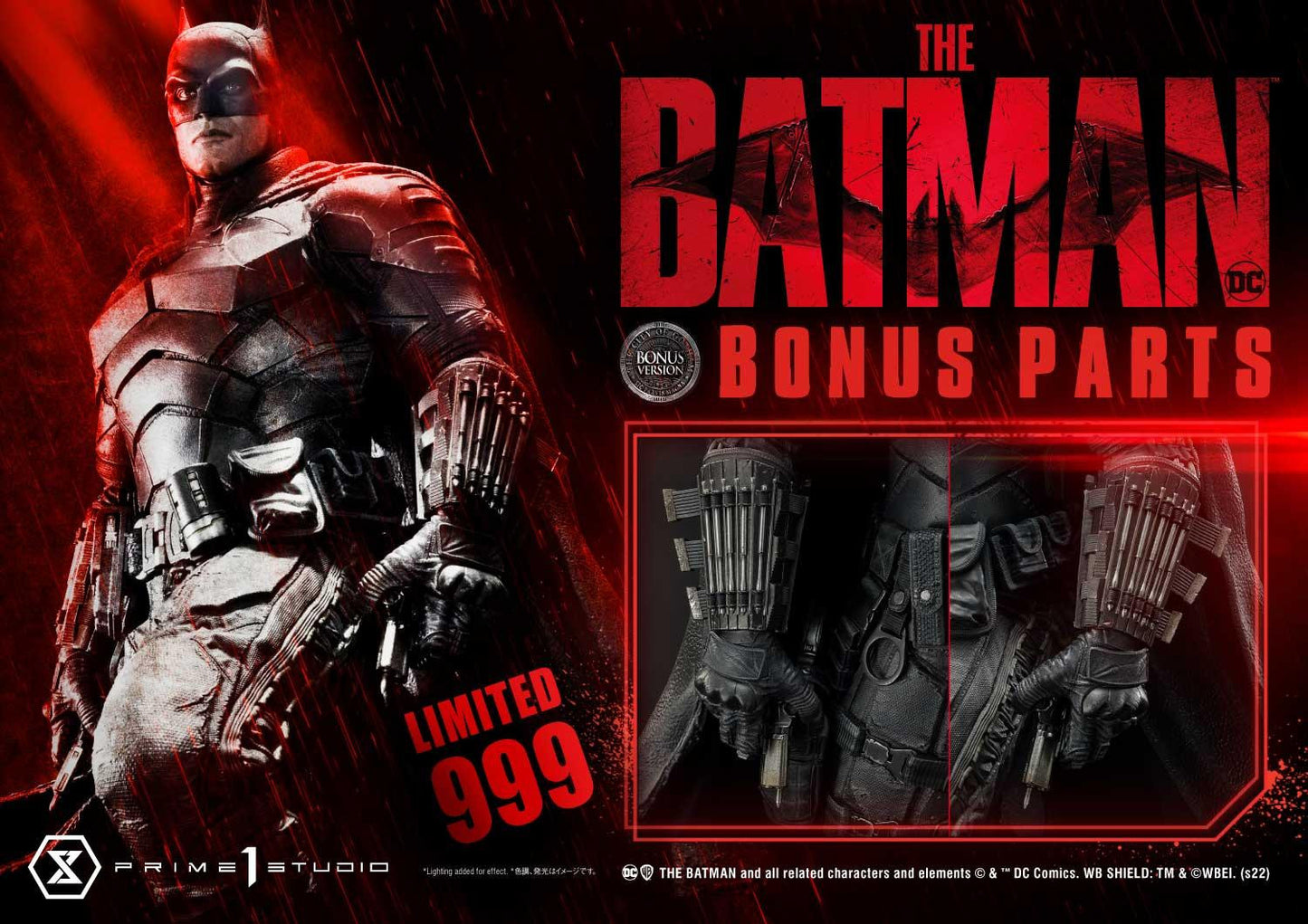 PRIME 1 STUDIO THE BATMAN SPECIAL ART EDITION (DX BONUS VERSION) MMTBM-01DXS - Anotoys Collectibles