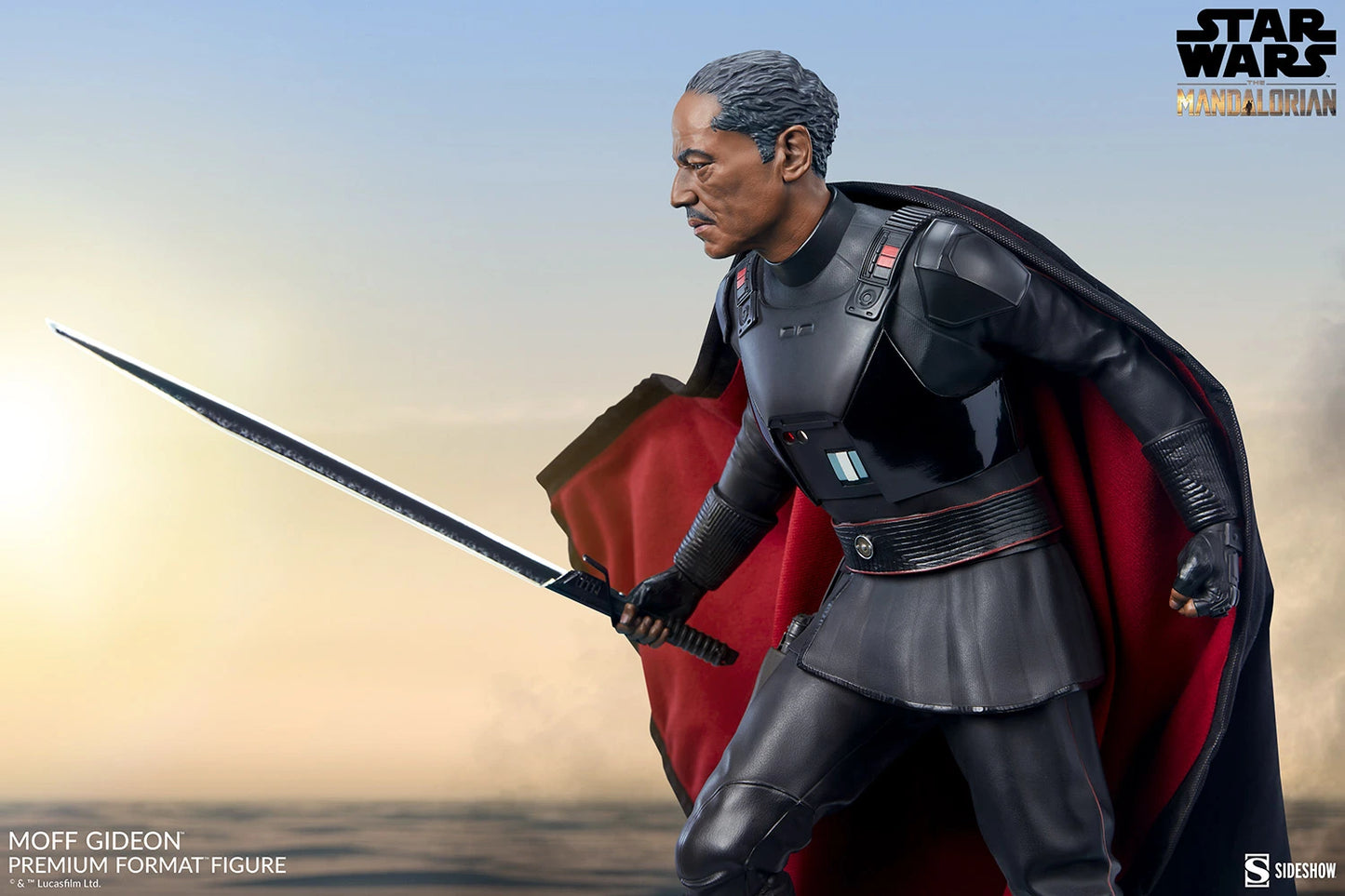 SIDESHOW MANDALORIAN MOFF GIDEON STATUE 300788 - Anotoys Collectibles