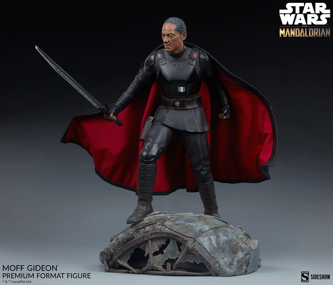 SIDESHOW MANDALORIAN MOFF GIDEON STATUE 300788 - Anotoys Collectibles