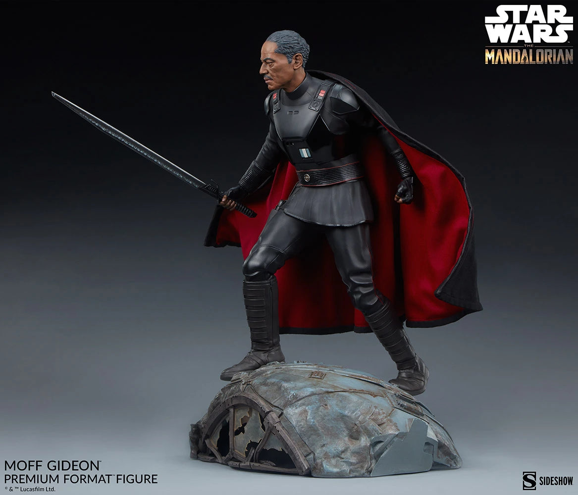 SIDESHOW MANDALORIAN MOFF GIDEON STATUE 300788 - Anotoys Collectibles