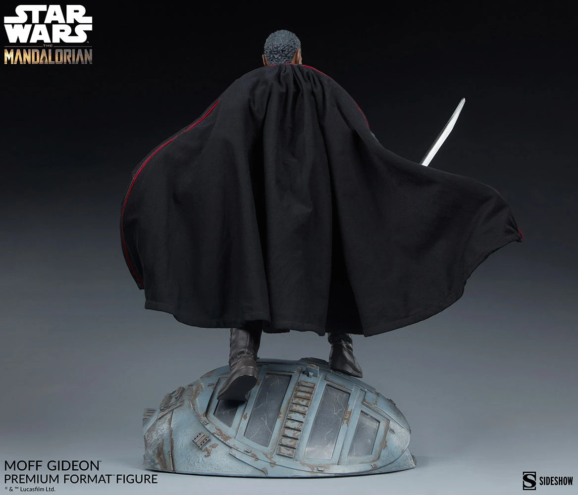 SIDESHOW MANDALORIAN MOFF GIDEON STATUE 300788 - Anotoys Collectibles