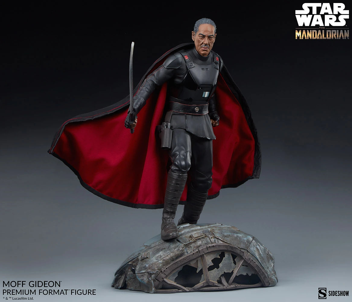 SIDESHOW MANDALORIAN MOFF GIDEON STATUE 300788 - Anotoys Collectibles