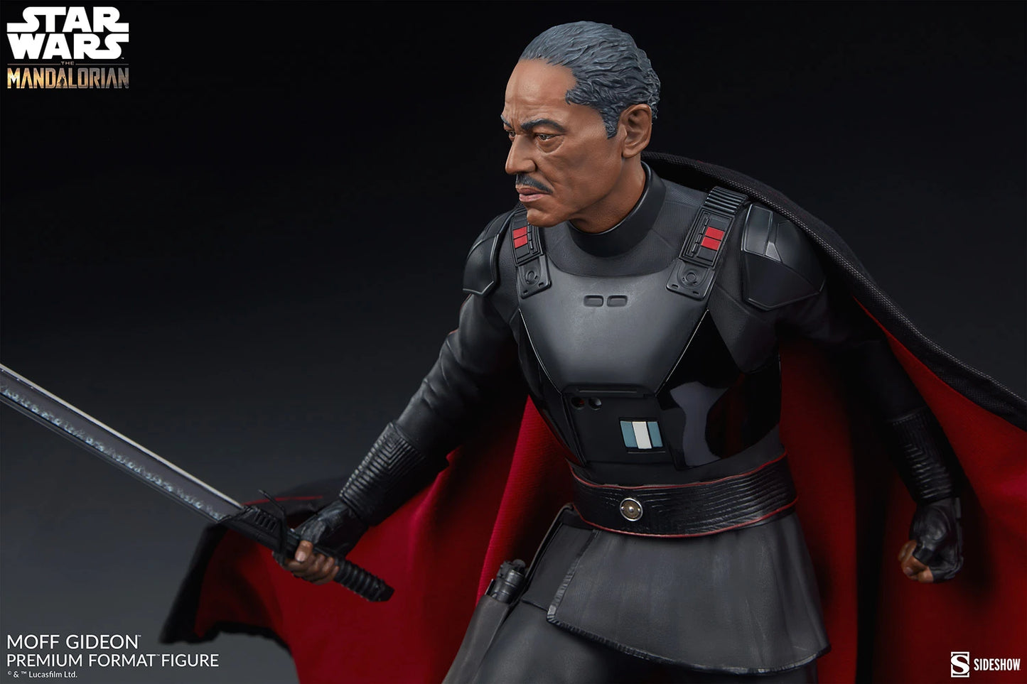 SIDESHOW MANDALORIAN MOFF GIDEON STATUE 300788 - Anotoys Collectibles