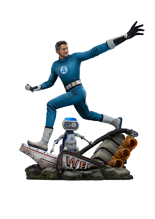 IRON STUDIOS MR. FANTASTIC - THE FANTASTIC FOUR FIRST STEPS ART SCALE 1/10 - MARCAS202925-10(PRE-ORDER) - Anotoys Collectibles