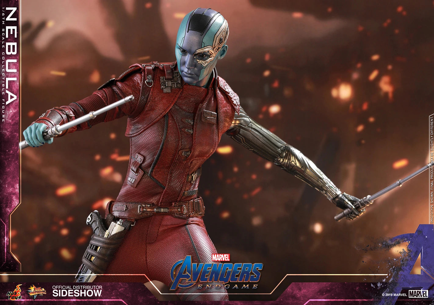 HOT TOYS MARVEL AVENGERS ENDGAME NEBULA 1/6TH SCALE COLLECTIBLE FIGURE - MMS534 - Anotoys Collectibles