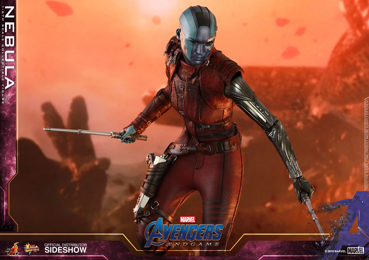 HOT TOYS MARVEL AVENGERS ENDGAME NEBULA 1/6TH SCALE COLLECTIBLE FIGURE - MMS534 - Anotoys Collectibles