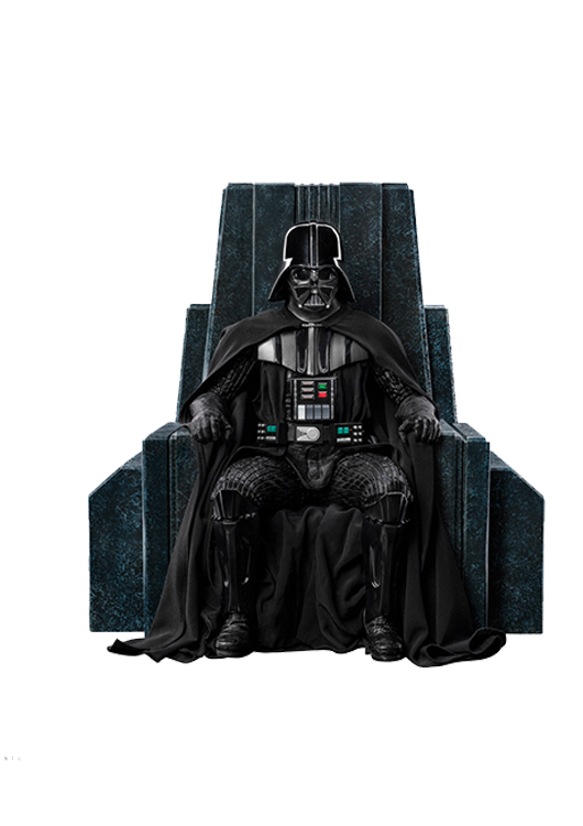 IRON STUDIOS DARTH VADER ON THRONE ART SCALE 1/10 - LUCSWR123125-10(PRE-ORDER) - Anotoys Collectibles