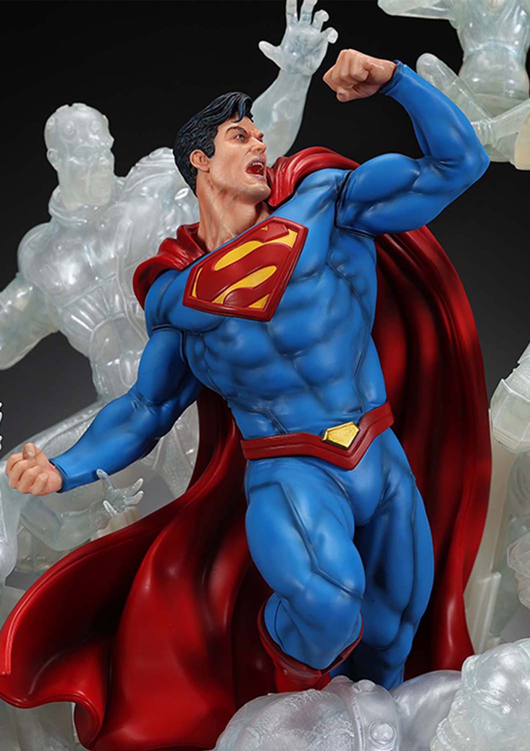 XM STUDIOS DC SUPERMAN - JUSTICE BY DAVID FINCH 1:6 SCALE (ICE VERSION) (PREORDER) - Anotoys Collectibles