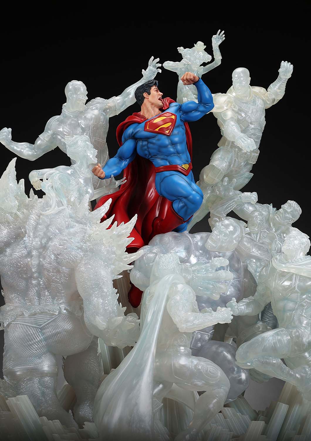 XM STUDIOS DC SUPERMAN - JUSTICE BY DAVID FINCH 1:6 SCALE (ICE VERSION) (PREORDER) - Anotoys Collectibles